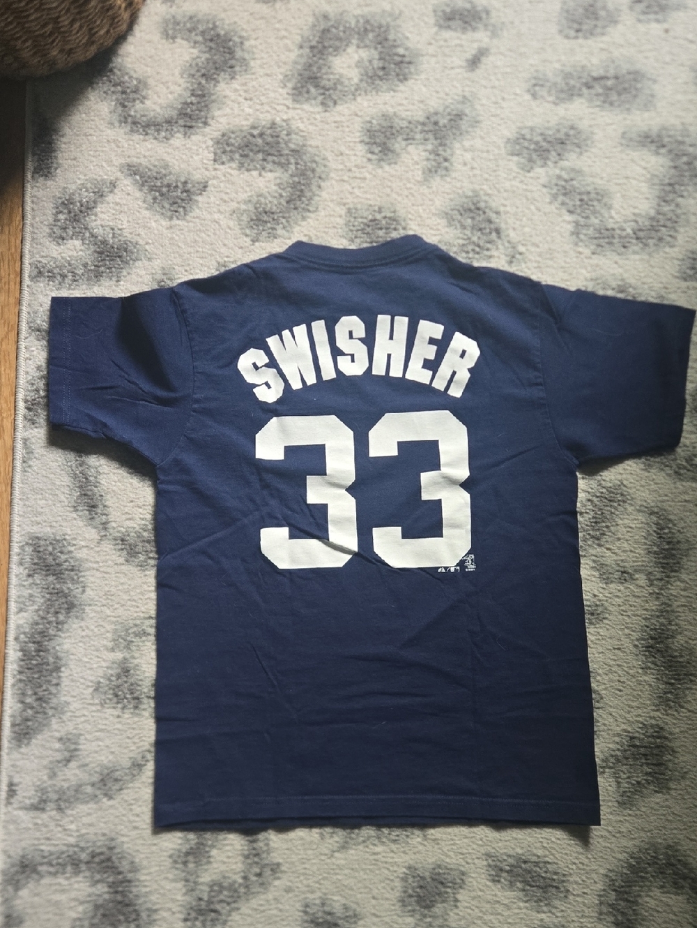 Swisher Yankees T Shirt Sz Med Youth
